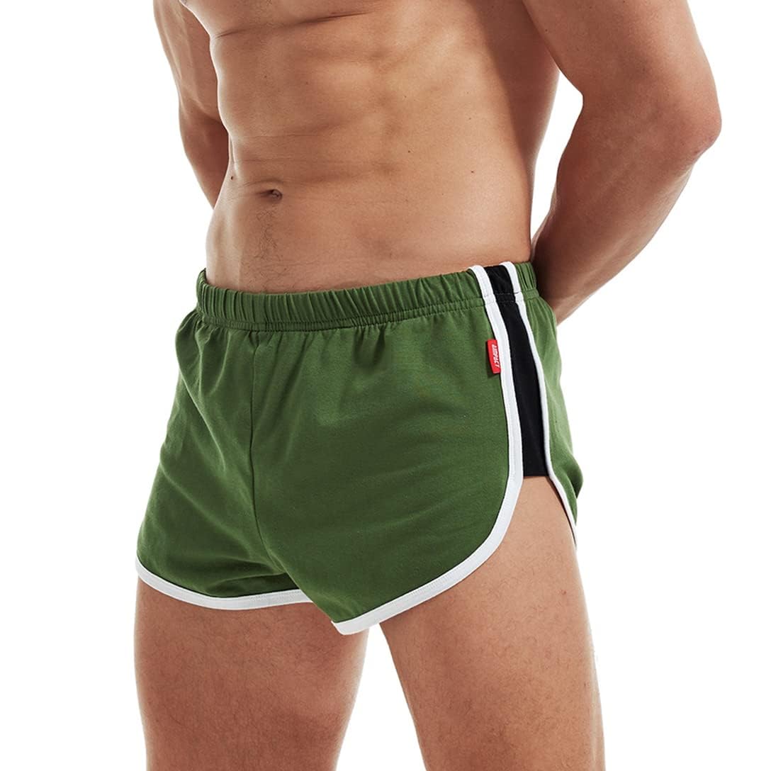 AIMPACT Mens Running Shorts 3 Inch Gym Athletic Workout Short Shorts Vintage Booty Shorts