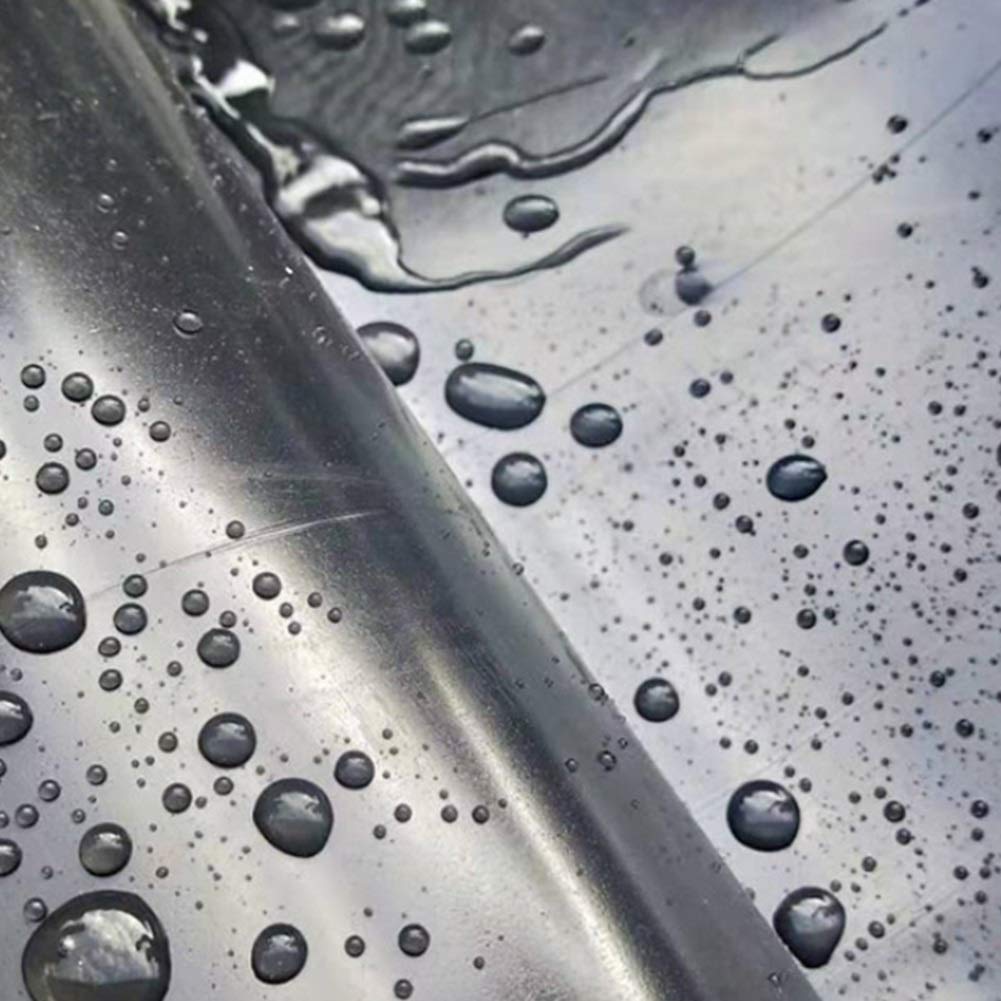 Wkładka do stawu rybnego, odporna na przebicie, wodoodporna tkanina do dekoracji basenu ogrodowego, wodospadu, nieprzepuszczalna folia z tworzywa sztucznego 0,4 mm