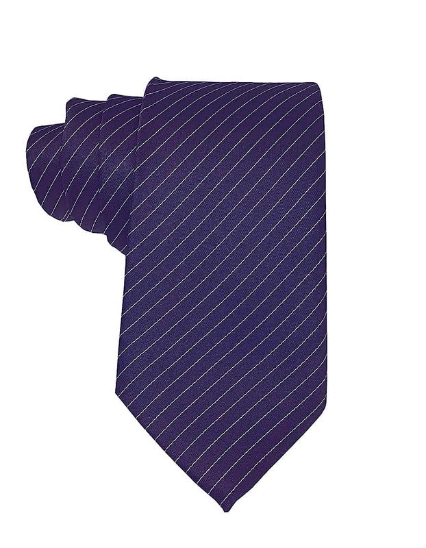 Image of Micro Fiber Stripped Neck Ties For Mens Boys Tie Length & Width - 58 Inch & 3 Inch