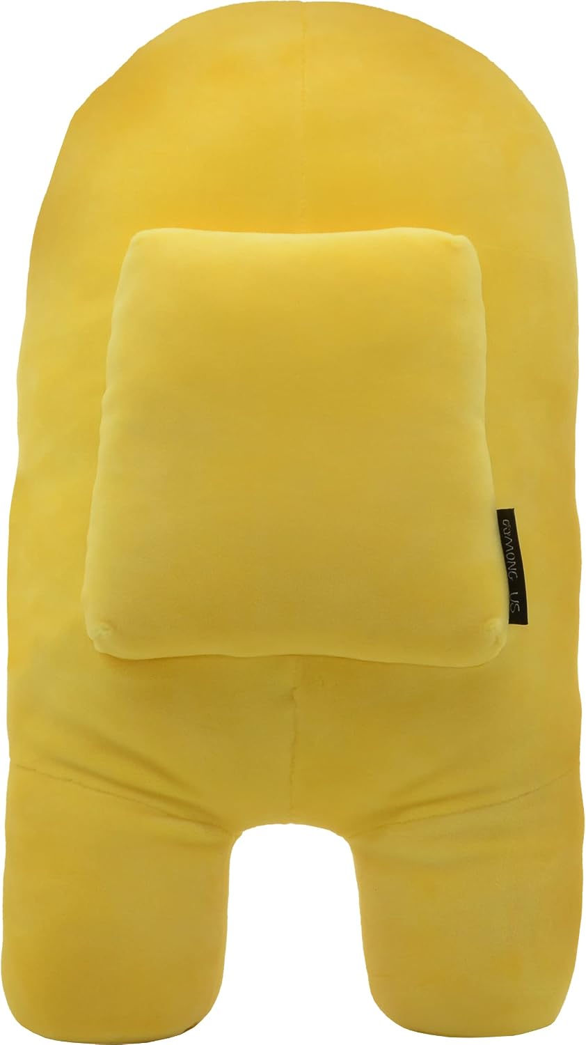 YuMe Official Among Us – Toikido 16-Inch Super-Soft Squishy Plush Toy – Yellow,One Size