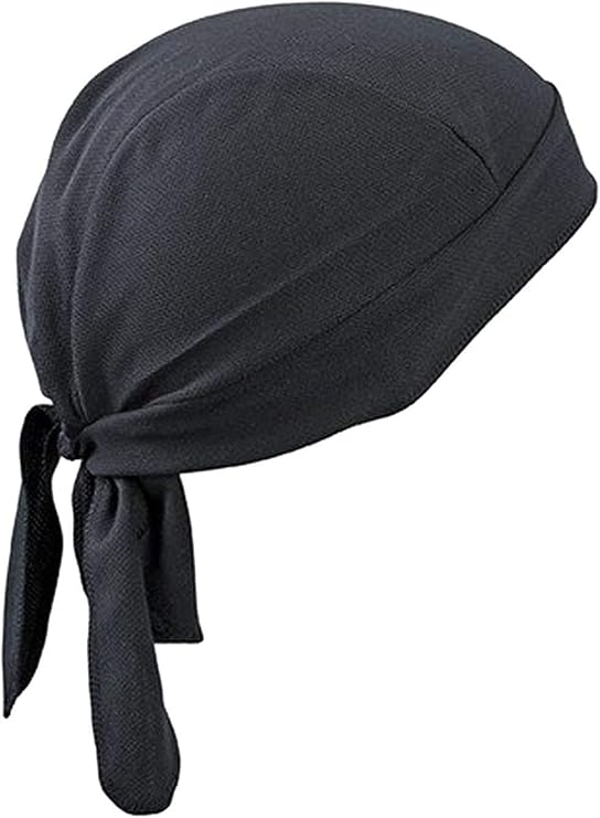 Breathable Quickly Dry Skull Cap Sweat Absorbing Bandana Headscarf Pirate Headwear Anti-UV Head Protection Headband Sports Hiking Skating Cycling Running Riding Head Wrap