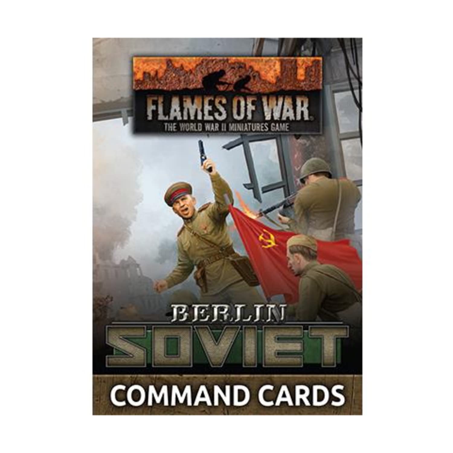 Flames of War: Berlin Soviet Command Cards (FW274C)