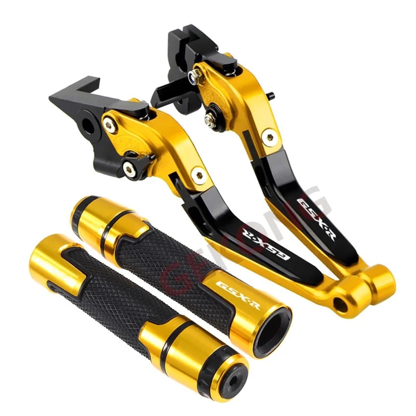 Ktebnwosd Ad Motorcycle Brake Clutch Lever Set Justable Folding For Suzuki Gsxr600 Gsxr750 Gsx-R 600 750 K6 K8 2006-2010 Brake Clutchs Levers