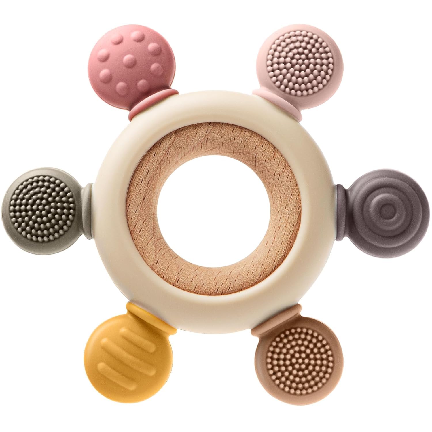 Premium Baby Teething Toys for 0-6 & 6-12 Months | BPA-Free Silicone Teether Set for Babies | Safe Sensory Toys for Newborn, Infant & Toddlers | Ideal Gift for 3-12-18 Month Baby Boys & Girls-picture-28