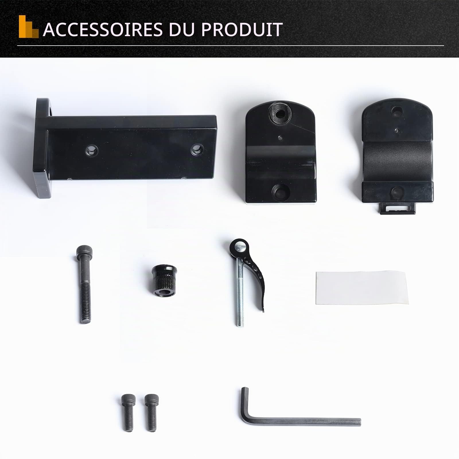 HUAYUWA Support de Levier de Vitesse (Installation à Droite) pour Logitech G Driving Force Shifter Support pour Playseat Challenge Chaise Compatible avec Logitech G923 G920 G29 G27 G25