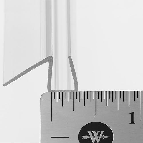 Miniatura 9 de Prime-Line M 6258 Junta inferior de la puerta de la ducha sin marco  detiene fugas de ducha y crea una barrera de agua 38 pulgadas x 36 pulgadas