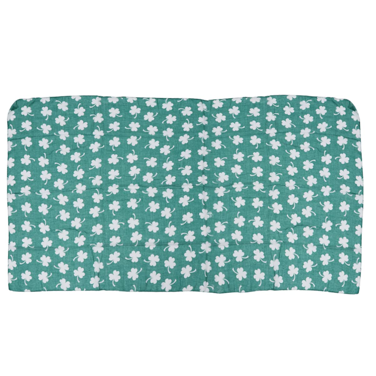 GALPADA Moda Patricks Costume - Arredamento Stampato Shamrock Giorno Donne Ladieswhite Accessori Vestito Avvolgere Signora Sciarpa Signore Scialle Ragazza Trifoglio Bianco Accessary
