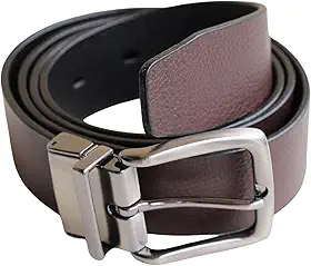 Cinto Masculino Dupla Face Couro Legítimo Cinto X Cintura X