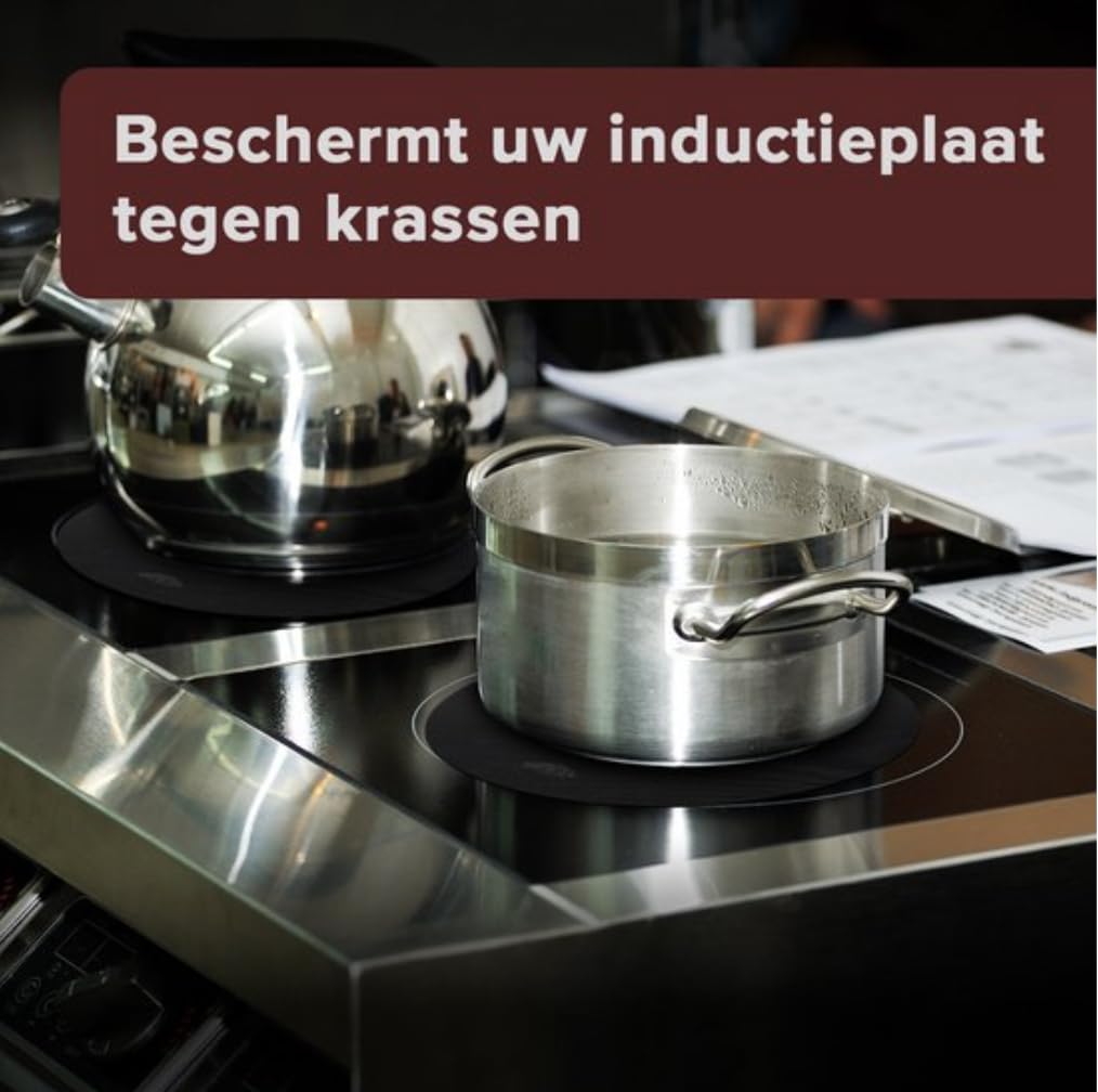 Nimma Induktionsschutz-Set - 5 Silikonmatten Für Induktionskochfeld