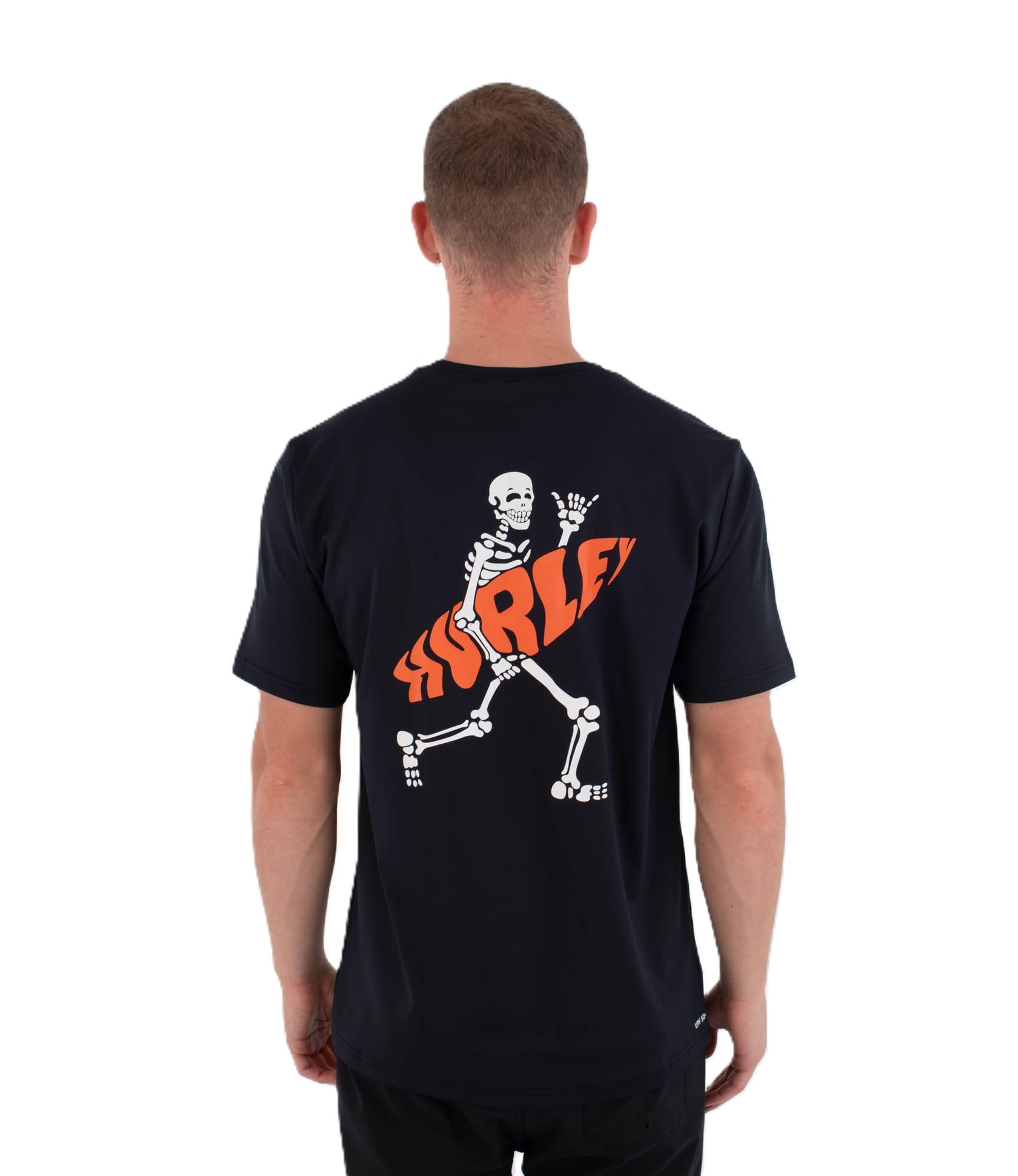 Hurley Flamingue S/S T-Shirt - Black -  XXL