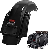 Vista 12 de TCMT Sistema de guardabarros trasero LED incluido cubiertas de puntal para Harley Touring Road King CVO Road Glide Ultra Classic Electra Glide