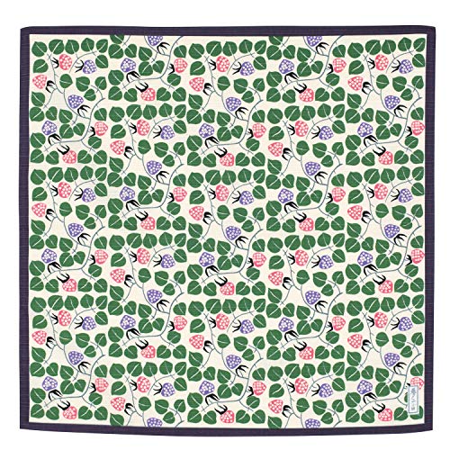 むす美 竹久夢二 チーフ いちご ムラサキ 21180-503