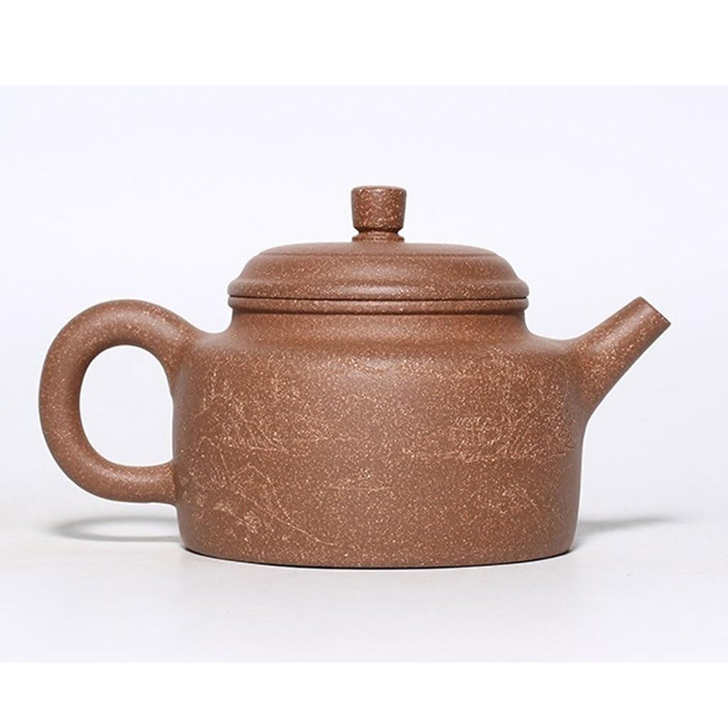 Ceramiczny czajniczek 260 ml czajniczek fioletowy gliniany czajniczek ręcznie wykonany zestaw do herbaty czajniczek z filtrem popołudniowa herbata przyjęcie zestaw do herbaty dzbanek do herbaty