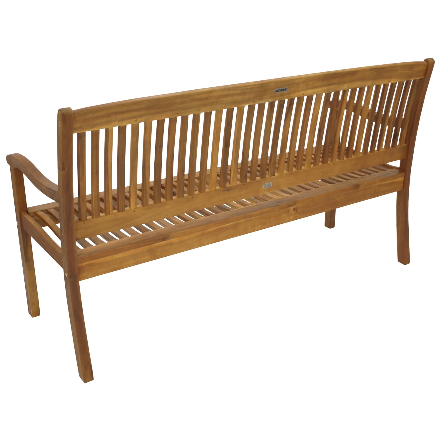 DEGAMO Gartenbank Holzbank Maracana 3-sitzer 157cm, Massivholz Akazie braun geölt, Outdoor