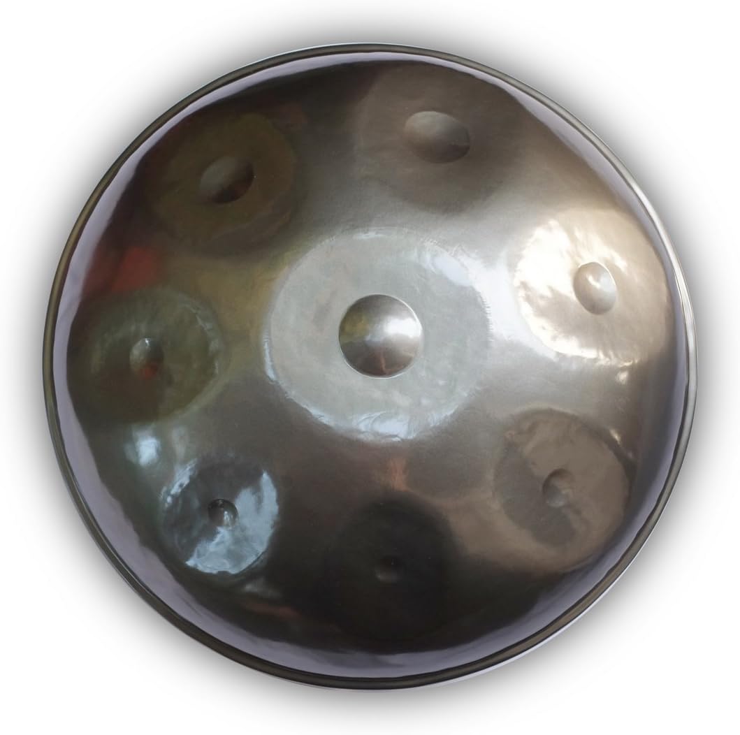 HANDPAN BALI STEEL PAN SCALE GUDU+ GOOD QUALITY BAG + FAST BY EMS