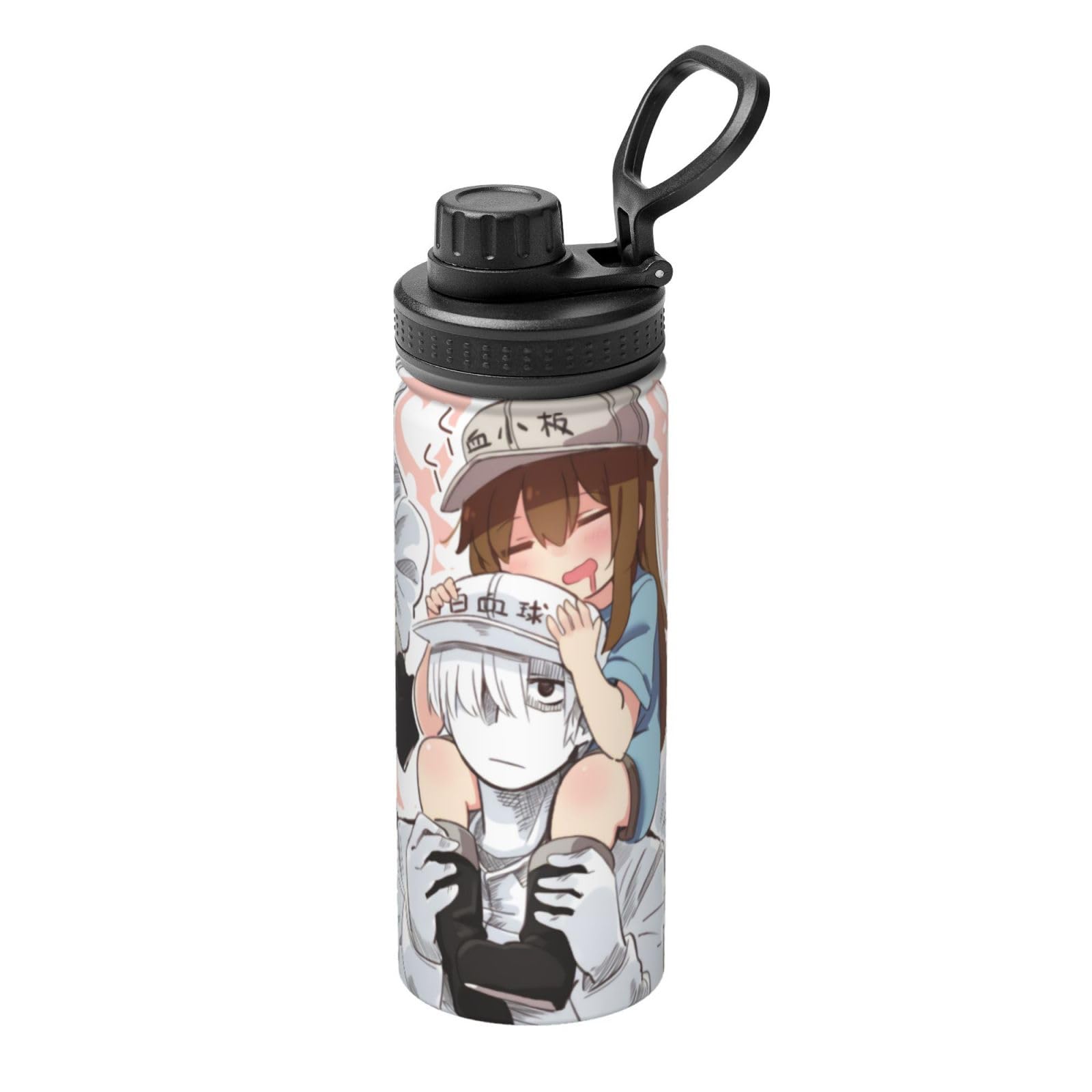Amazon | はたらく細胞 水筒・マグボトル スポーツボトル 魔法瓶 直