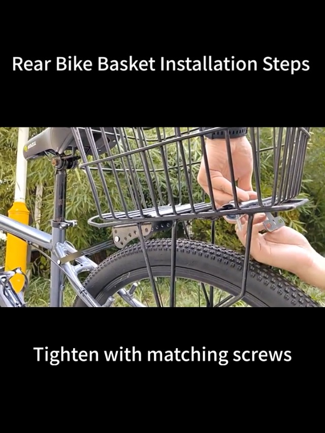 Panier Arrière Vélo Pliable Imperméable RainFlowwer - Grande Capacité 20kg, Housse Réfléchissante, Installation Facile
