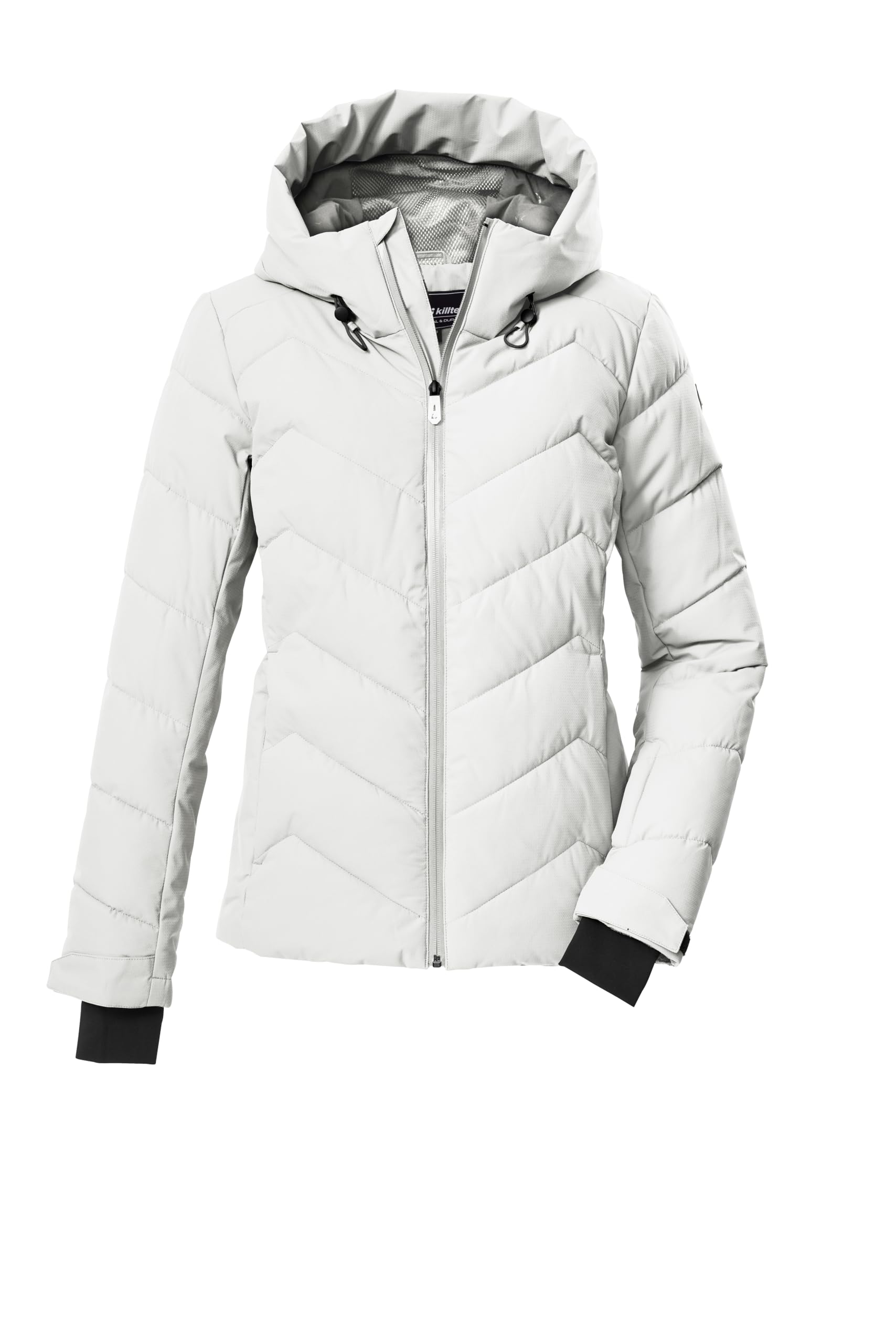 Killtec Ksw 31 Wmn Ski Qltd Jckt Giacca da sci/giacca trapuntata/giacca funzionale in look piumino con cappuccio e paraneve Donna