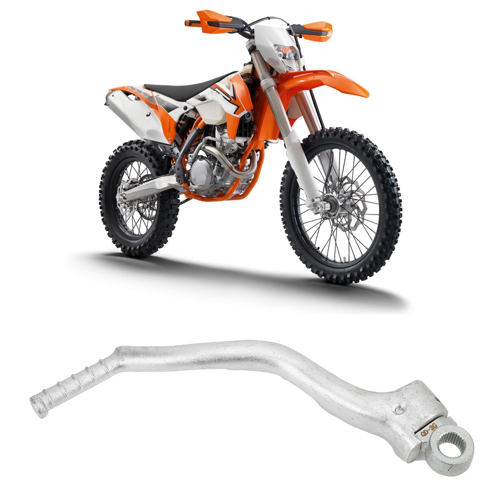 Dioche Kickstarter, Starter Hebel CNC Geschmiedet Aluminium für ZONGSHEN NC250 NC 250 Motor Motocross Dirt Bike