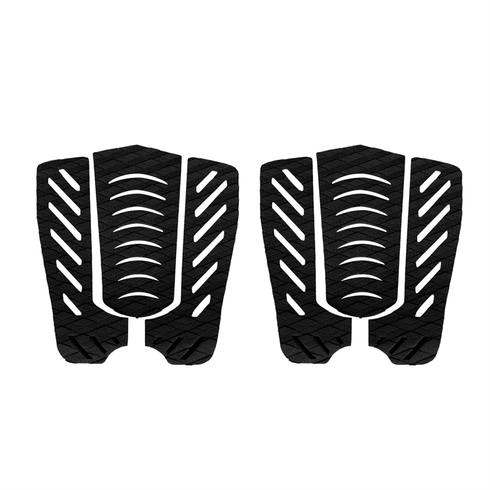 6Pcs Surfboard Traction Tail Pad Surf Deck Grip Mat Surfing Accessories for Paddle Board, Kayak, Surfboard, Skimboard
