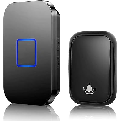 完全ワイヤレス 自発電ドアチャイム 電池不要/工事不要 IP55防水防塵 60曲+光通知 5段階音量(85dB) メモリ機能搭載 介護/飲食店/玄関対応 150 …