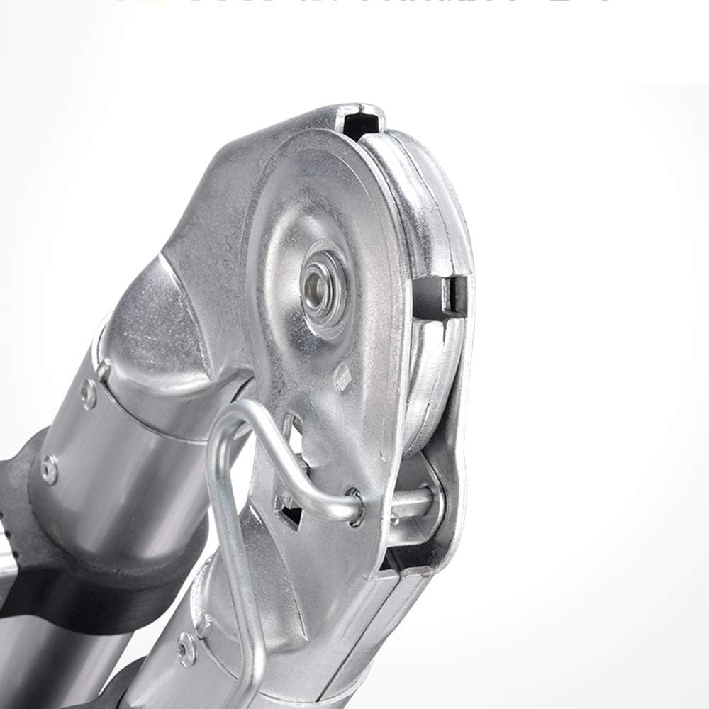 Extension Ladder Household Herringbone Ladder, Folding Multi-Function Straight Ladder, Aluminum Alloy Engineering Ladder (Size : 1.6m+1.6m=3.2m(10.5 ft))