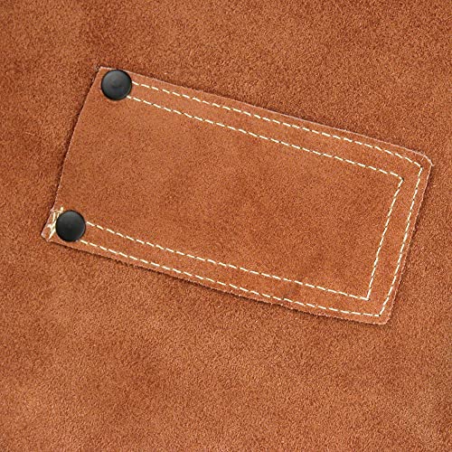 Revco Mens Leather Black Stallion Quality Side Split Cowhide Welding Coat 30 Xl, Brown, X-Large Us #TOP1