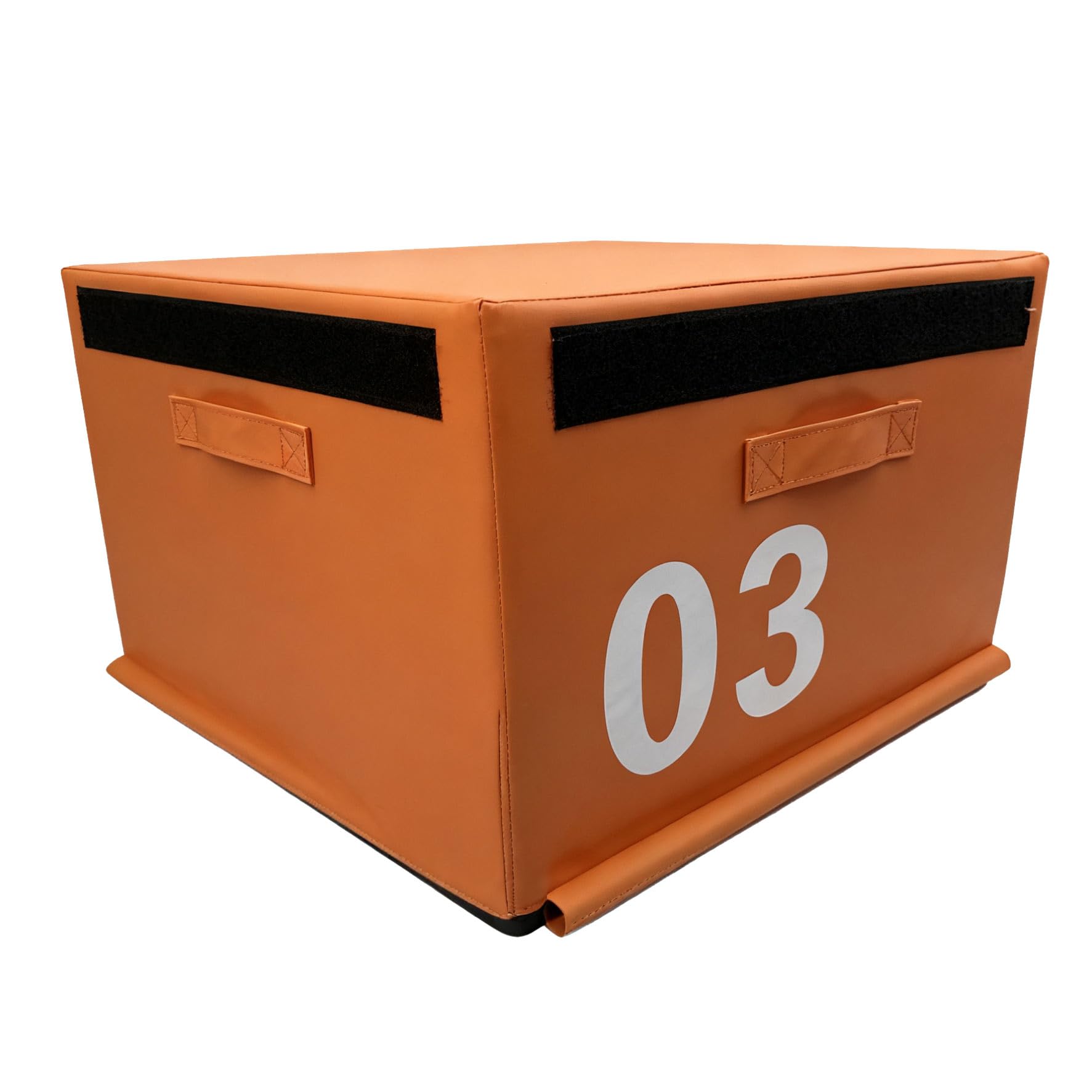 Plyo Box Impilabile in Schiuma 75x55x35cm per Allenamento Salto Crossfit