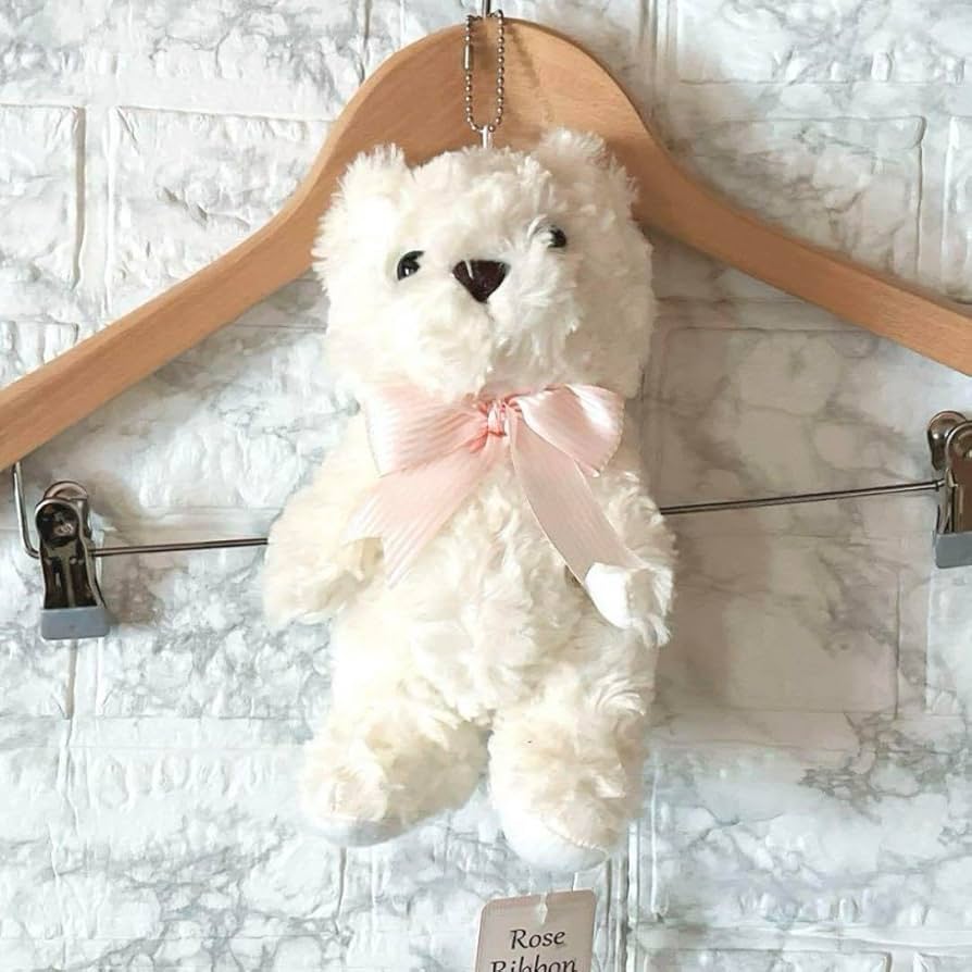 クマ　ぬいぐるみ　リボン くまぬいぐるみ ふわふわリボン付きくまちゃんぬいぐるみ くま