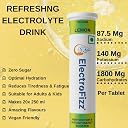 ElectroFizz Electrolyte Energy Drink for Workout, Sports Drink for Men and Women, Energy Supplement, Instant Hydration - 40 Effervescent Tablets (Pack of 2 tubes) -Lemon Flavour, 2 count, 20 capsules gallery image