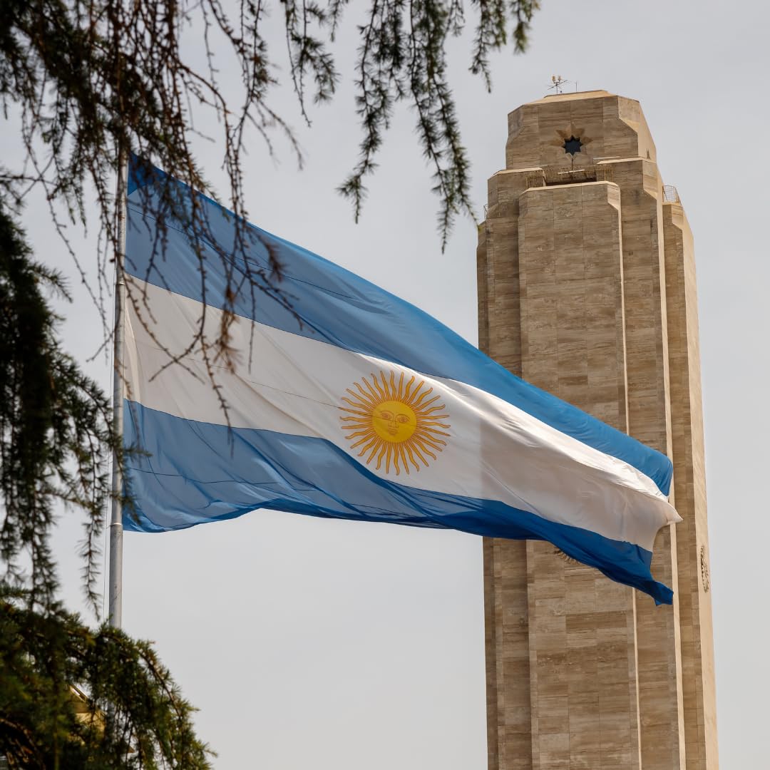 Bandiere Internazionali Mondiali - Bandiera (Argentina) - Bandiera Argentina 90x150 cm - Mondiali