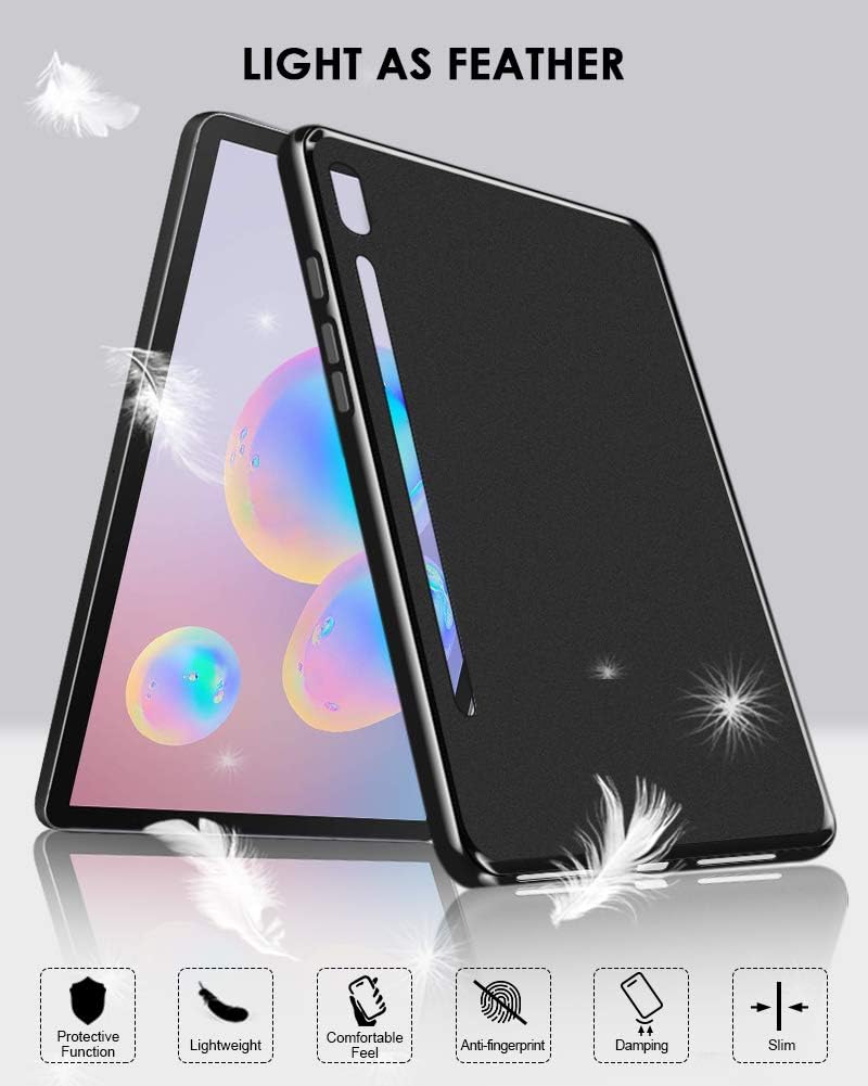 TopACE برای Samsung Galaxy Tab S6 10.5 2019 Case، Ultra Thin Soft TPU Case Cover Cover Samsung Galaxy Tab S6 10.5 SM-T860 (پاک کردن)