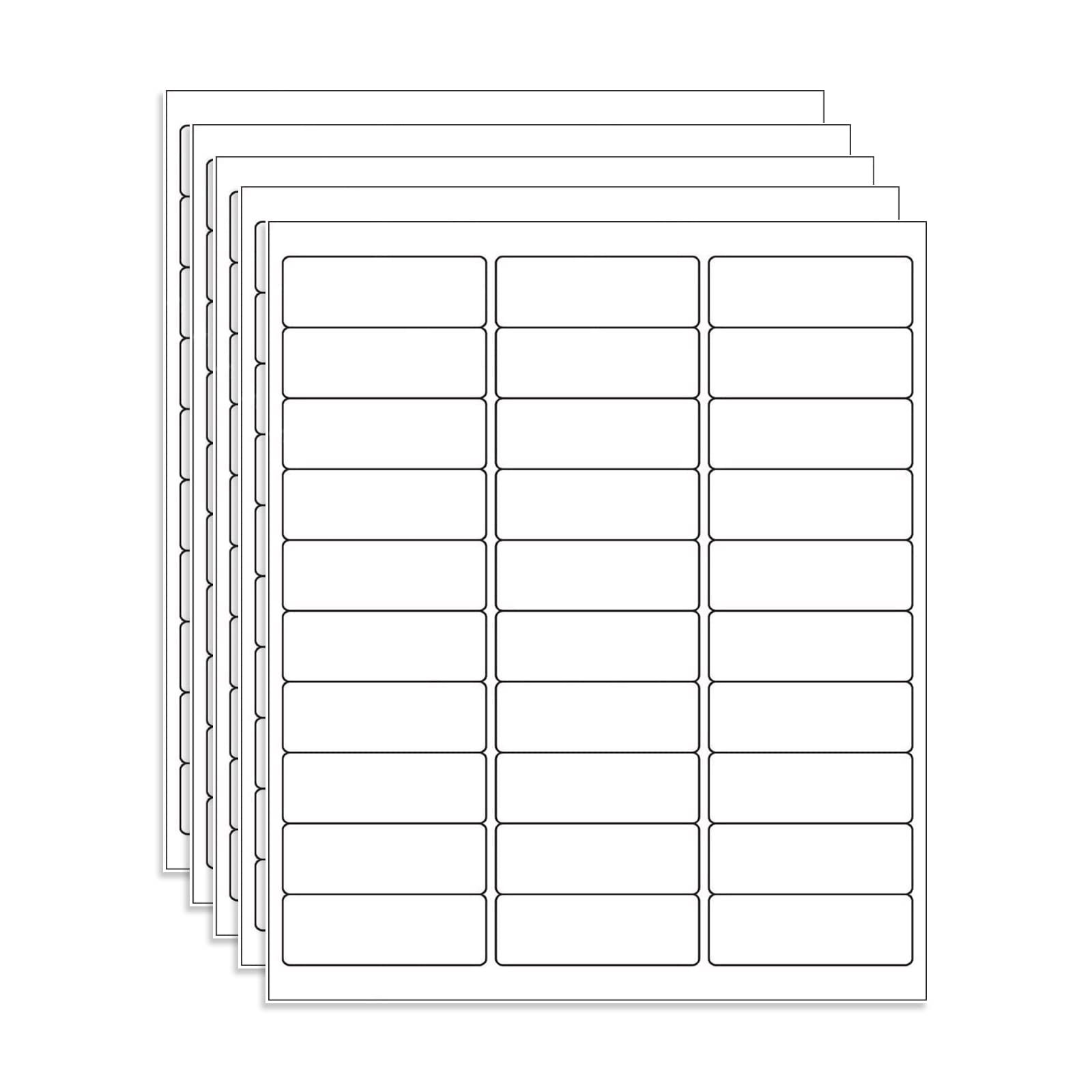 9527 Product 30 up Sticker Labels 1 x 2-5/8 FBA Shipping Address Labels SKU Labels for Laser/Ink Jet Printer, 30 Sheets Total 900 Labels