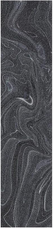 Skateboard Grip Tape Sheet 44 x 10 Inch Longboard Grip Tape Griptape Skateboard Scooter Sandpaper Griptape Black Fluid