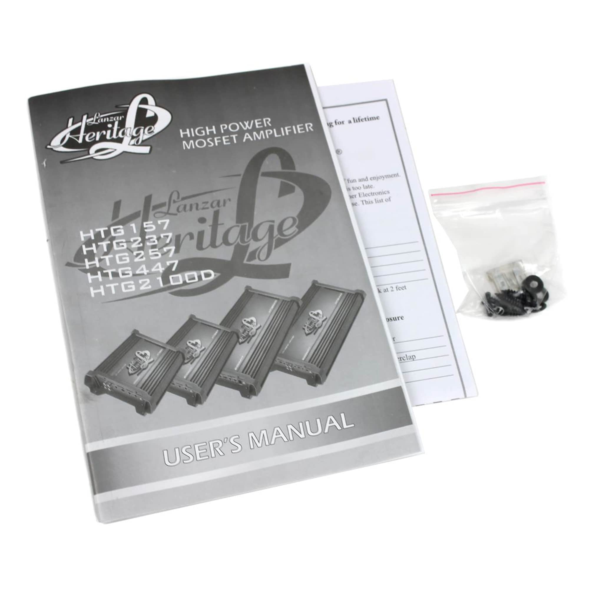 Lanzar HTG237 - Amplificatore a 2 canali, tecnologia MOSFET, colore: nero, 1.000 W