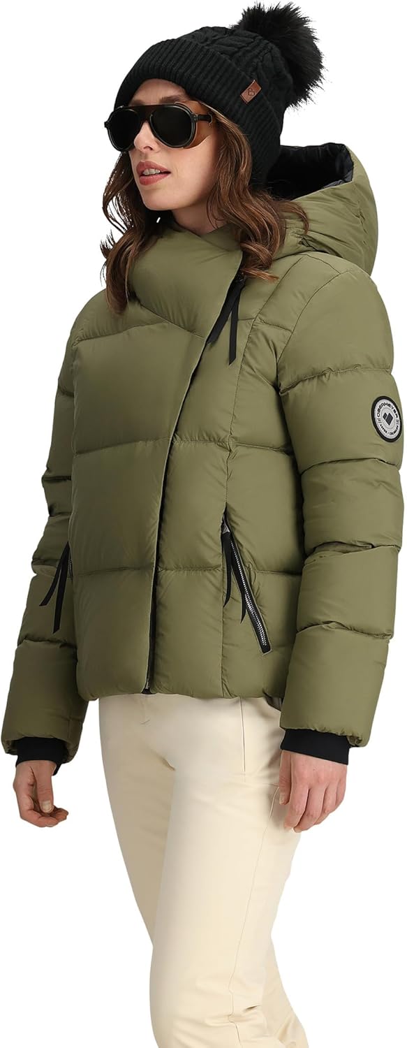 Obermeyer Womens Resort Warm Outdoor Ski Snowboard Calypso Down Jacket