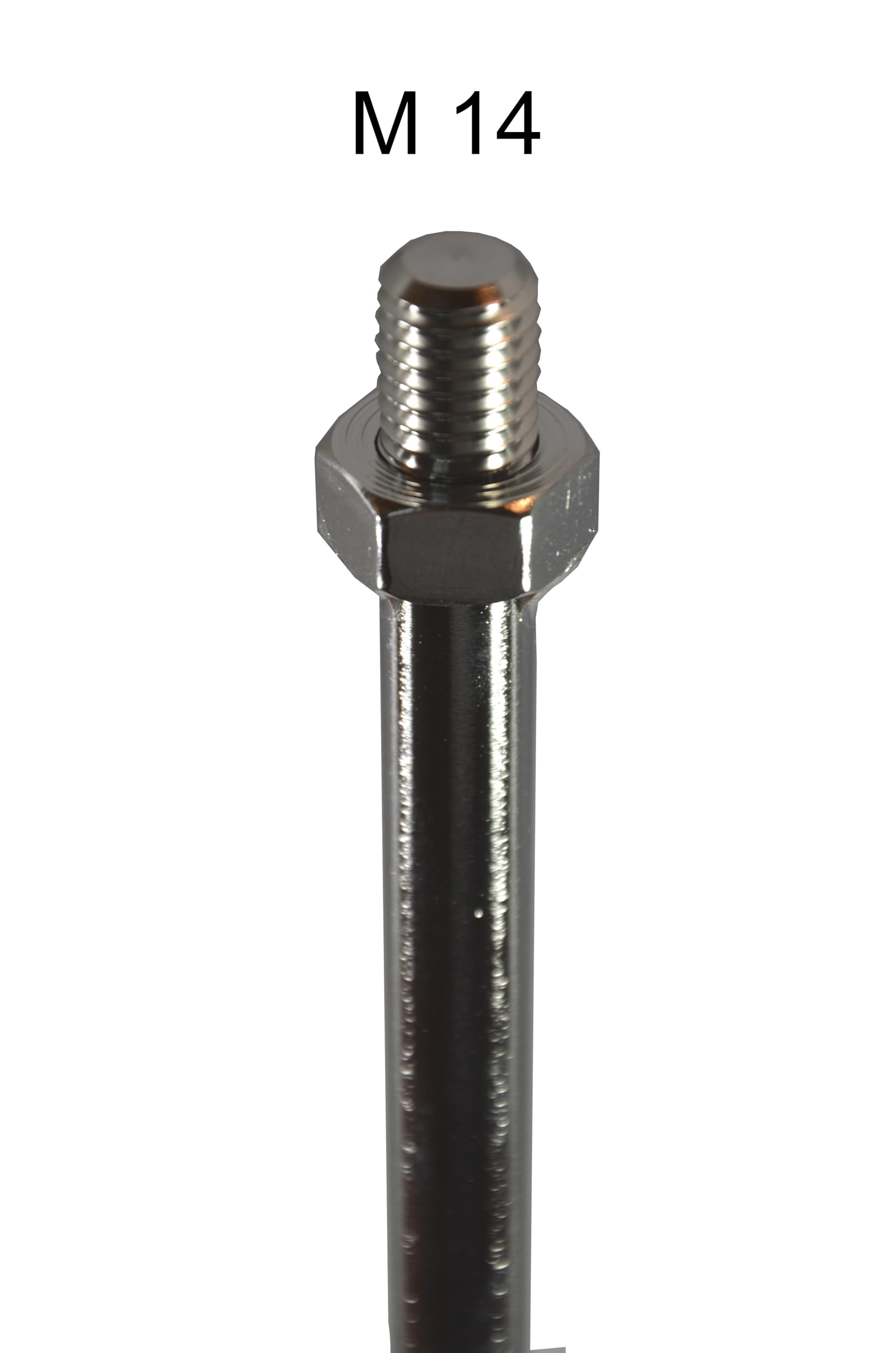 Épi Mélangeur en acier inoxydable MR 4 adapté à une utilisation alimentaire | Mélangeur en spirale avec tige M14x2,0 | Panier de mélange Ø 140 mm | Acier inoxydable V2A polissage électrique | 1 anneau