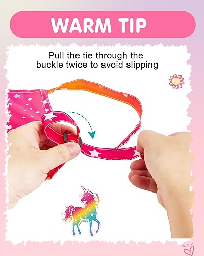 Miniatura 7 de Lictin Paquete de 2 delantales para niños y niñas para cocinar, delantal de arte impermeable con bolsillos para niños, pintar, cocinar, hornear