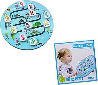 Al Safwa Round Numbers Maze, Blue, W27-28