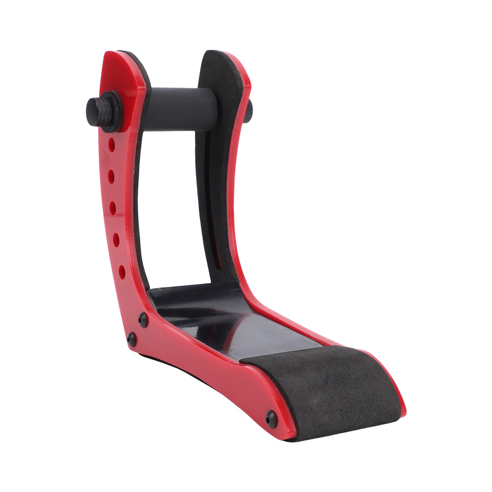 Supporto Ergonomico per Chitarra Elettrica, Gamba di Supporto per Chitarra Regolabile in Altezza e Angolazione, Rack per Sollevatore per , Ideale per Chitarre con Spessore 35-55 Mm