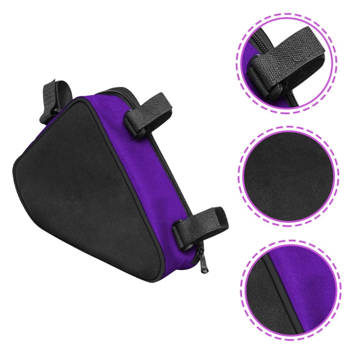 ibasenice 3 Pezzi Bici per Telaio Frontale per Mountain Bike Facile Installare Accessorio per Smartphone e Strumenti