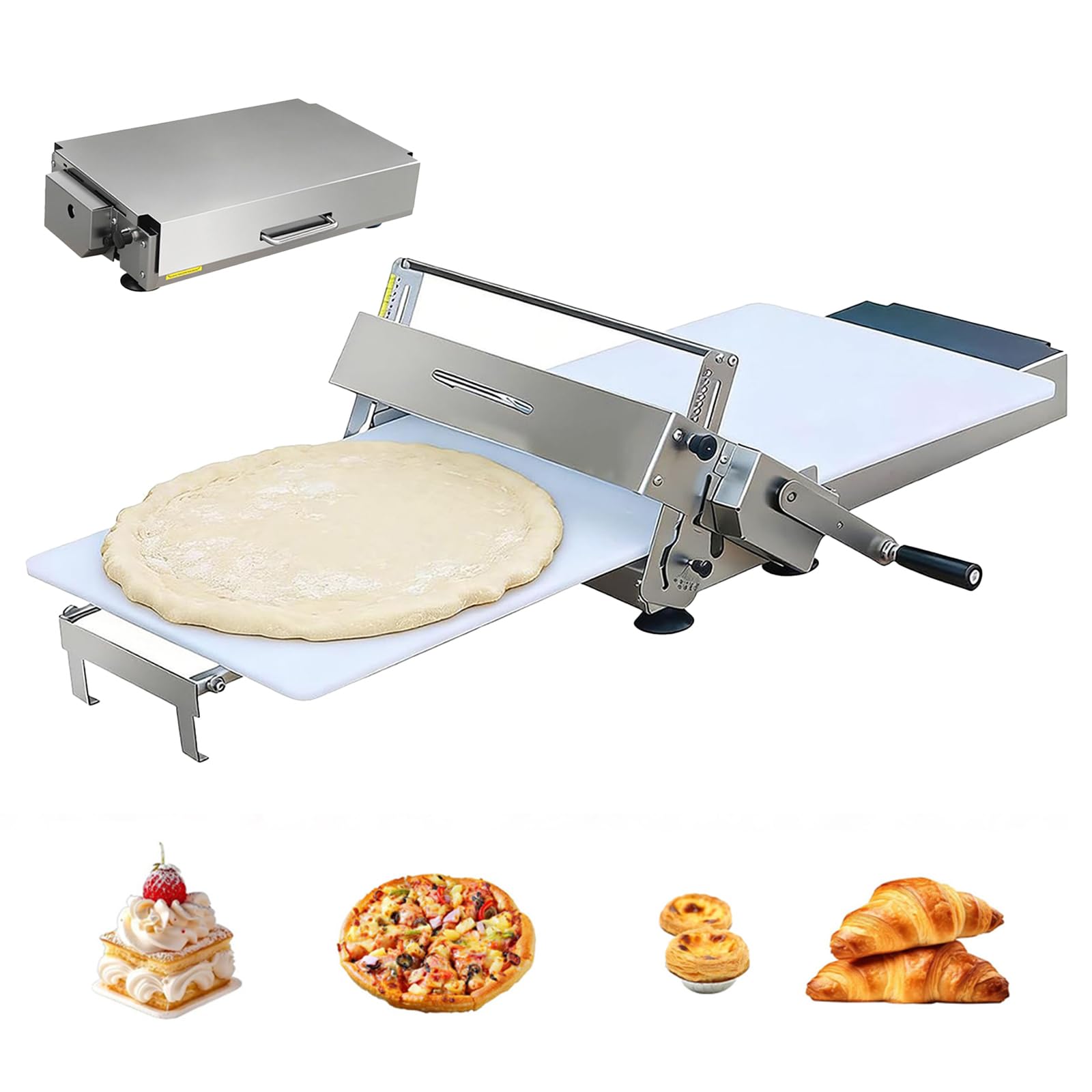 Laminadora de masa para croissants perfectos y repostería casera de calidad