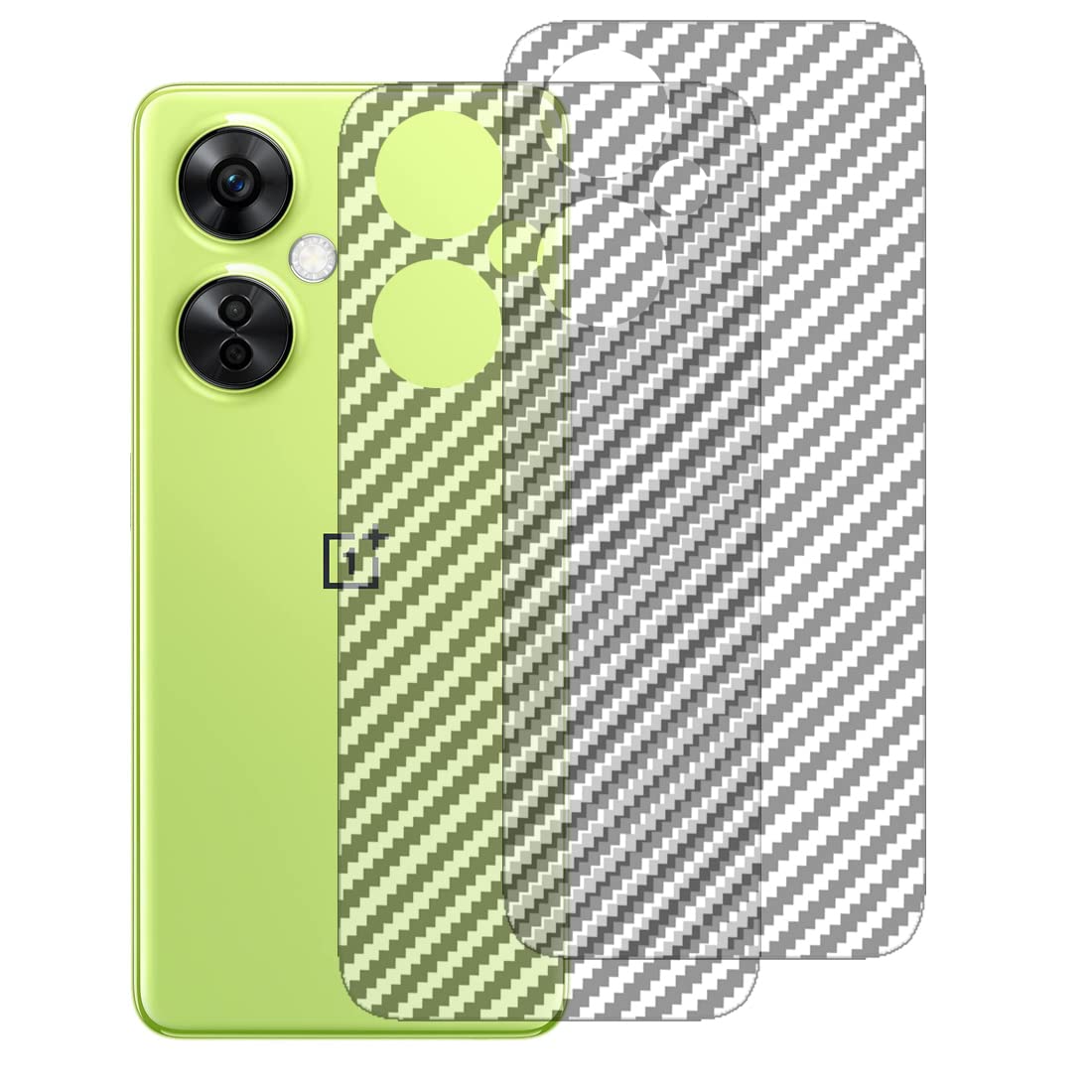 KJN® Transparent Back Screen Protective Film Carbon Fiber Skin Screen Guard Sticker Compatible for OnePlus Nord CE 3 Lite 5G (Not a Tempered Glass) (Pack of 2) (B0C2JD5KZ2) Amazon Price History, Amazon Price Tracker