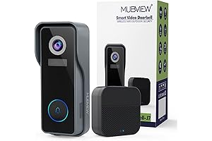 MUBVIEW Wireless Doorbell Camera with Chime: Guard Your Home with Advanced Surveillance