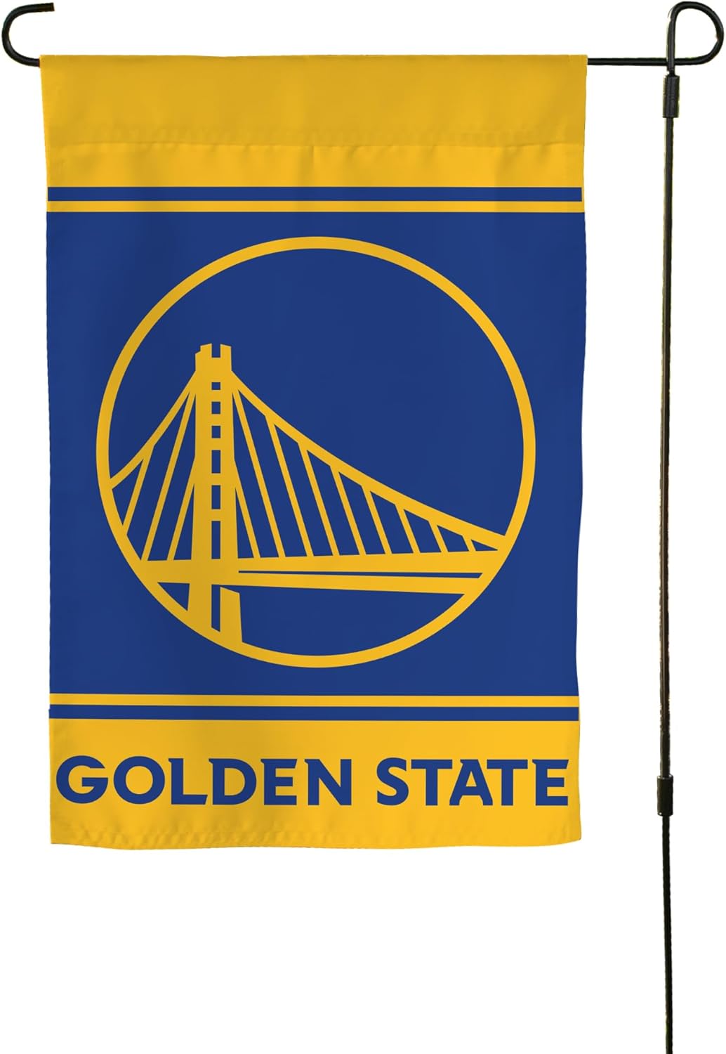 Desert Cactus Golden State Warriors GSW Garden Flag – 19 x 12 Inch NBA Golden State Warriors Team Banner, for Outdoor Display and Events (Design A)
