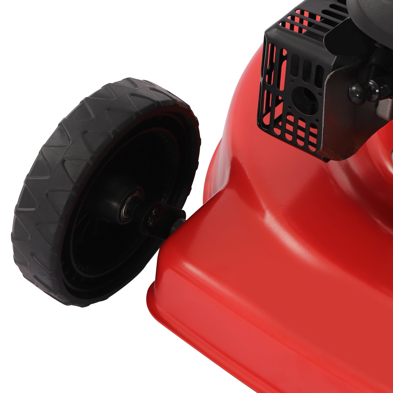 Cortacésped de gasolina de 4 tiempos de 1,6 L, motor autopropulsado de 173 cc, 51 cm, suministro de gas, 4000 W, 6,0 HP