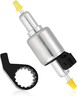 Fuel Pump Kit, Low Noise Diesel Heater Fuel Pump with Holder Compatible with Niutudza 12V Eberspacher & All Chinese 2KW 5KW 8KW Diesel Heaters