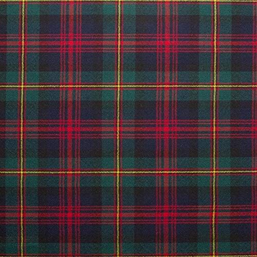 KWH 100% Wool Traditional Scottish Handfasting Ribbon - L Tartans, Logan & MacLennan Modern