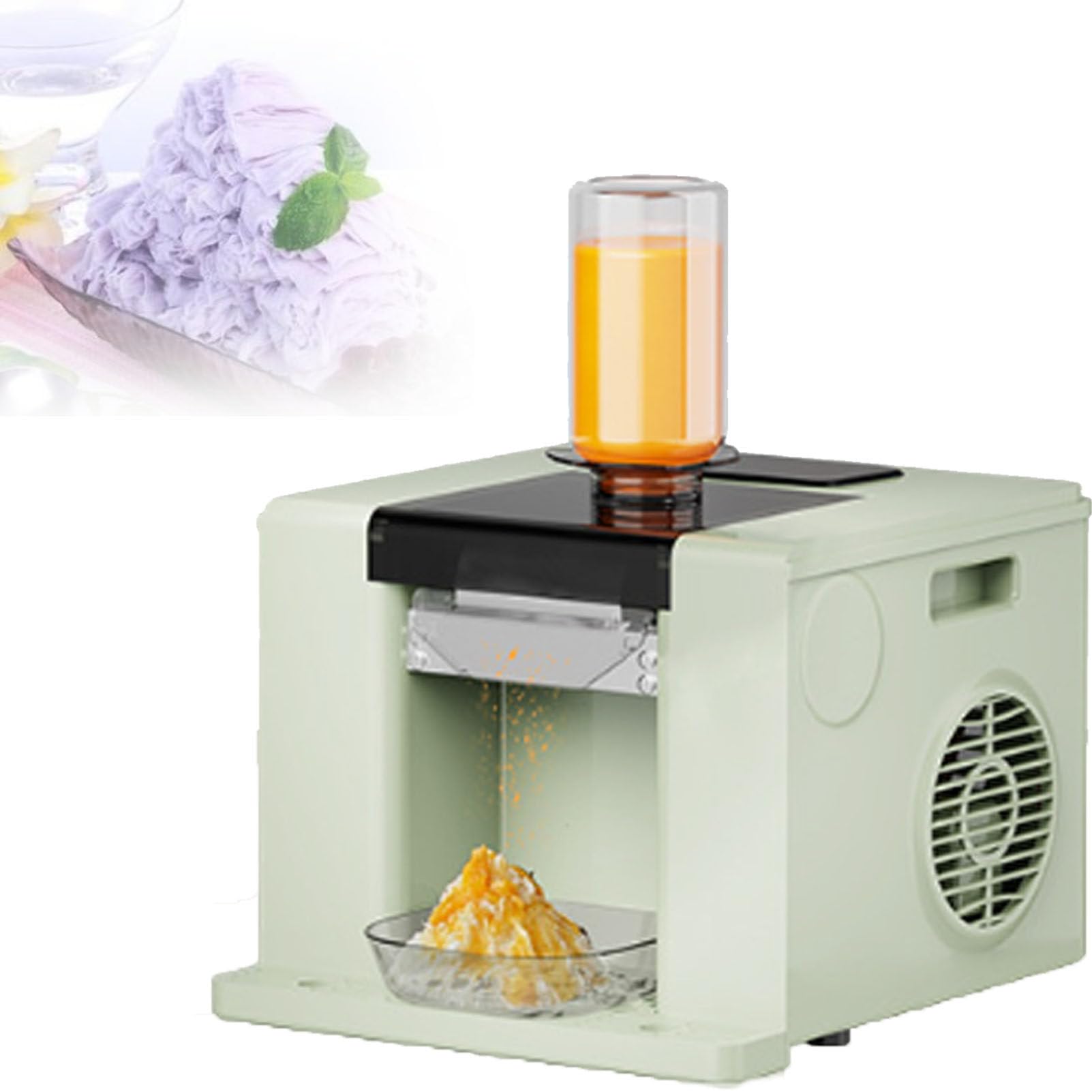 Machine à glaçons en flocons de neige avec commande tactile électrique
