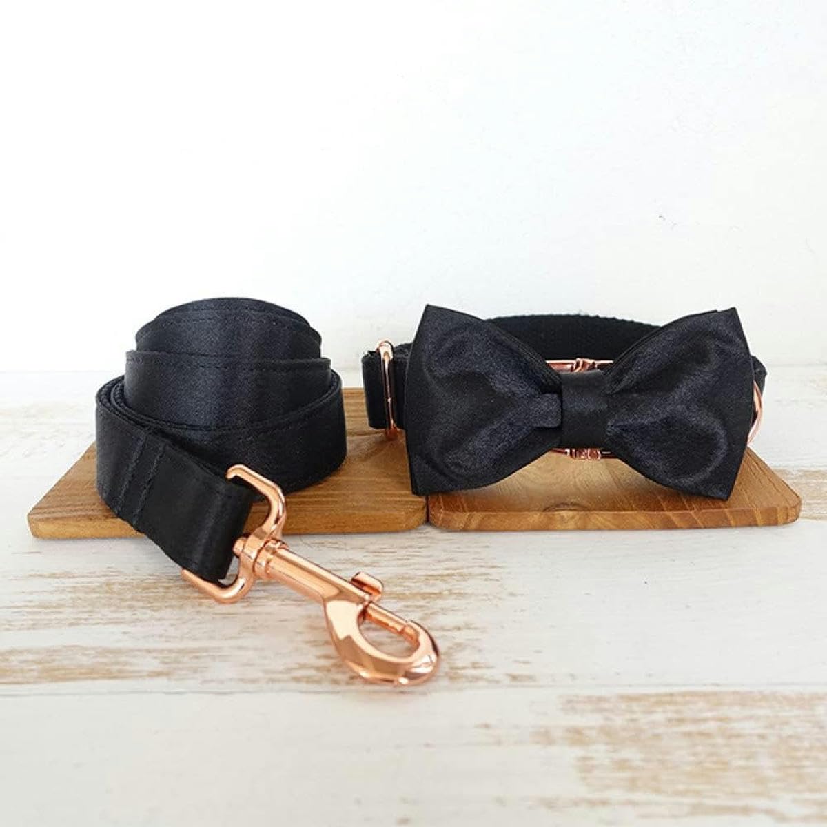 Collar Personalizado para Mascotas, Correa Ajustable con Placa de identificación para Cachorros, 5 tamaños, Correa con Cuello de Pajarita, Correa con Cuello de Pajarita S-L